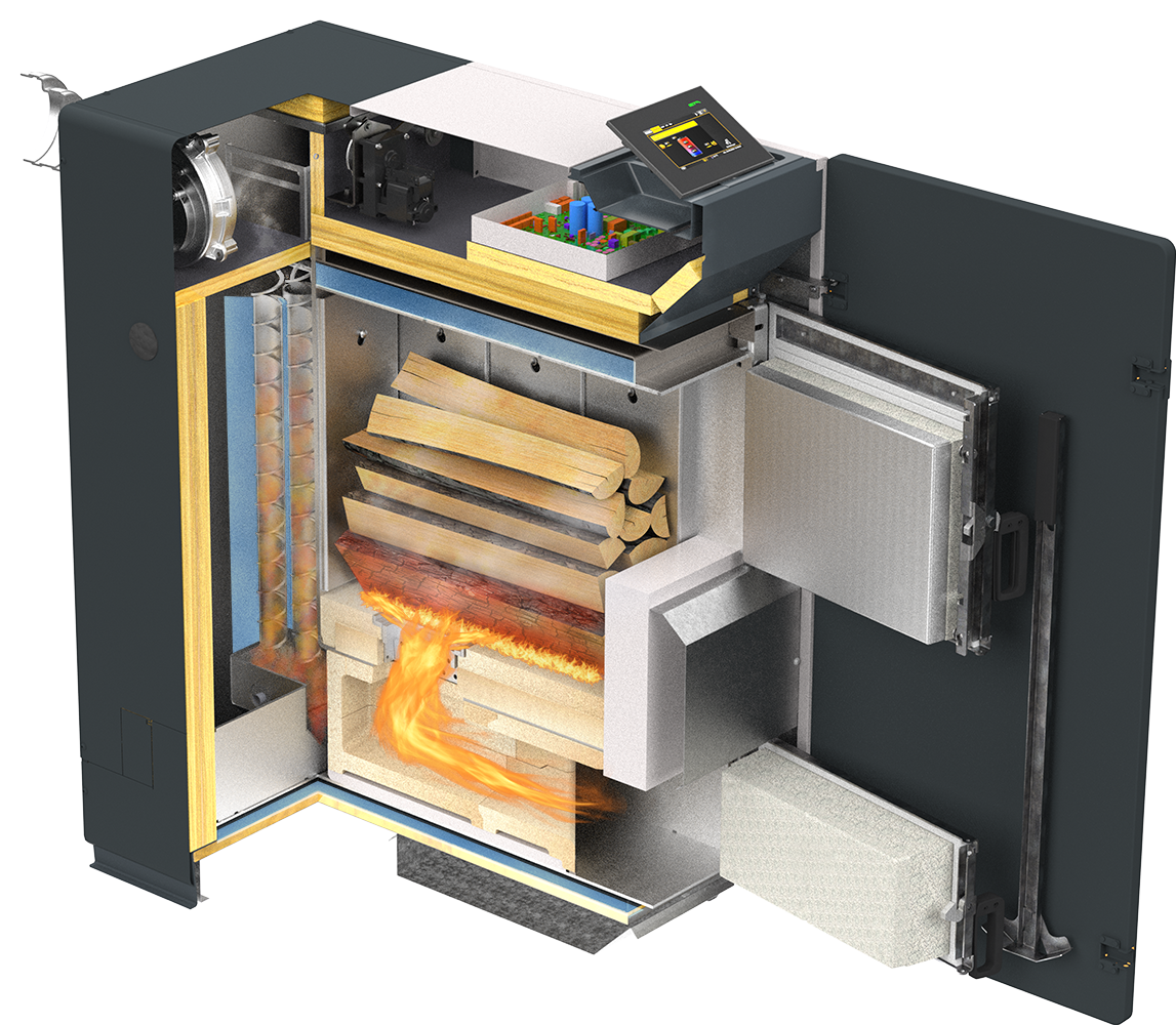 Kotel na polena ETA e-SH